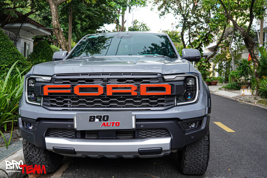 Dán Decal chữ FORD cho Ford Ranger Raptor 2024