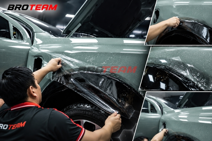Dán PPF Chống Trầy Bảo Vệ Sơn Ford Everest