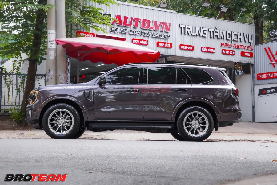 Dán phim cách nhiệt cao cấp 3M cho Ford Everest