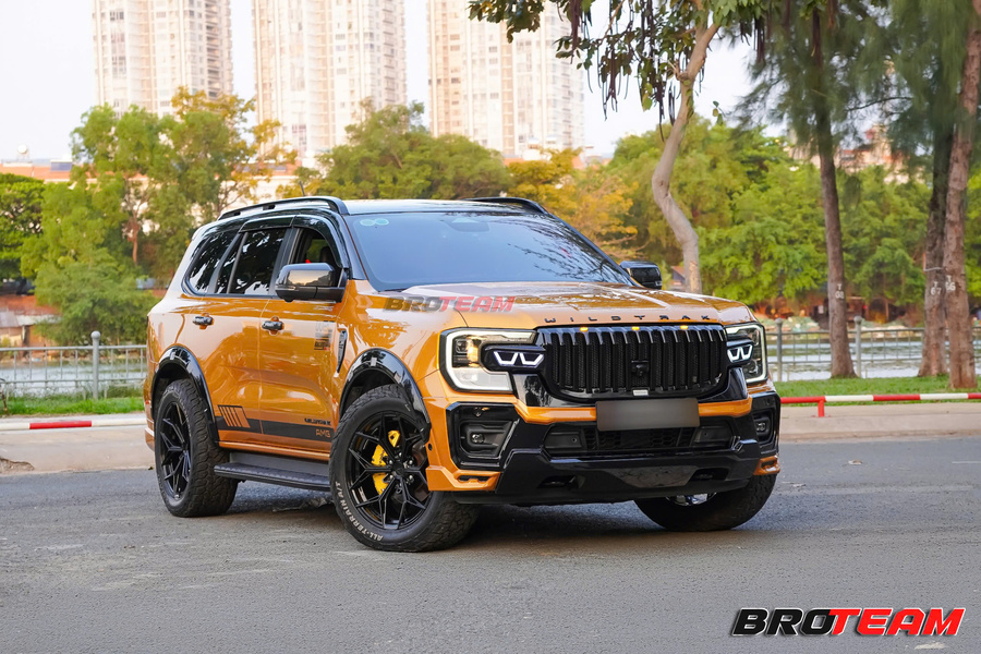 Dán PPF TeckWrap S75 Series chống trầy cao cấp cho Ford Everest