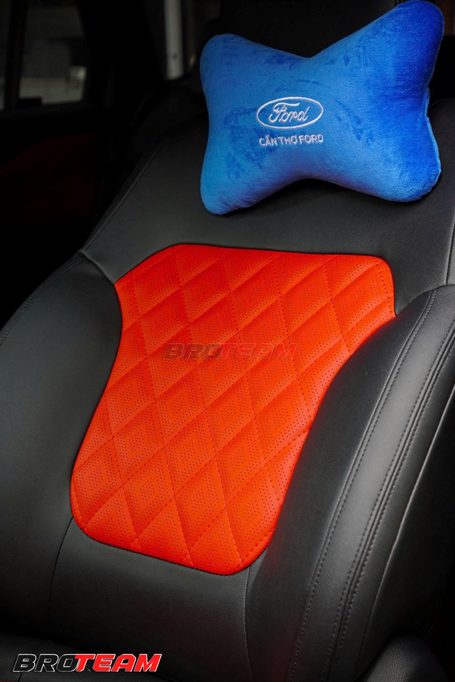 Độ ghế massage kết hợp quạt mát cho ghế hàng 2 và ghế phụ