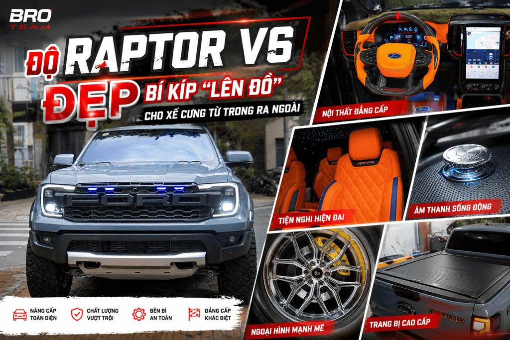 Độ Raptor V6 Đẹp