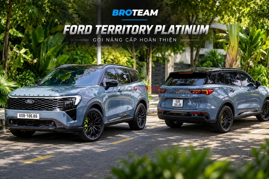 Gói nâng cấp hoàn thiện xe Ford Territory Platinum
