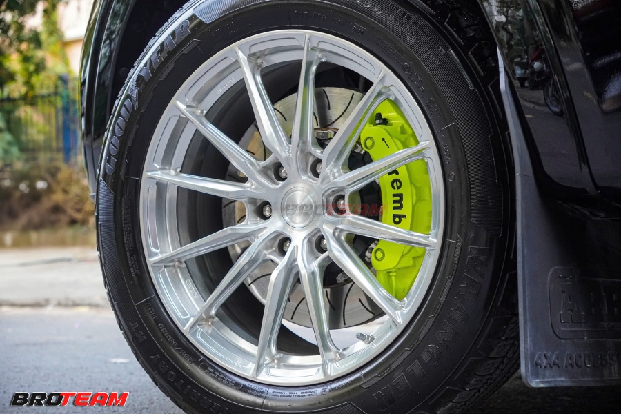 độ mâm lốp Ford Everest 