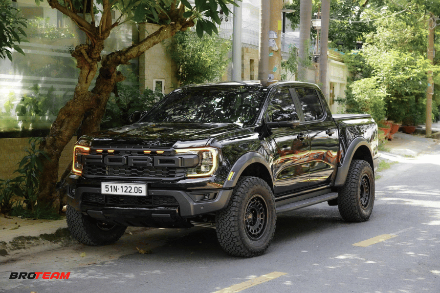 Ford Ranger Raptor nâng cấp những hạng mục trên xe