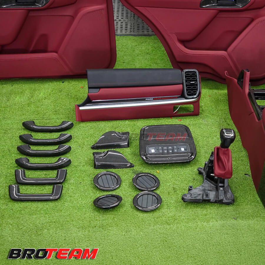 bộ ốp nội thất Carbon Fiber Everest