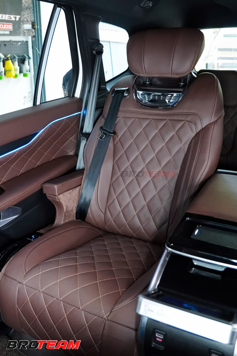 Ghế thương gia hàng 2 full cho Ford Everest