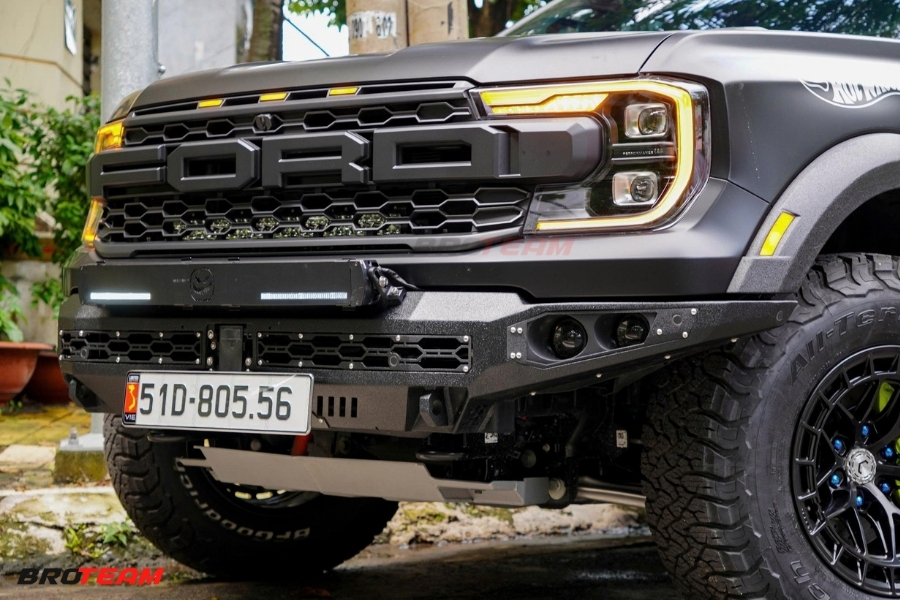 Hoàn thiện bản độ hệ thống đèn cho Ford Ranger Raptor V6