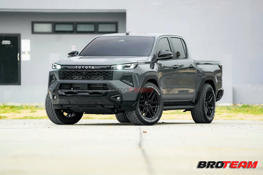 Hilux độ gói bảo vệ toàn diện