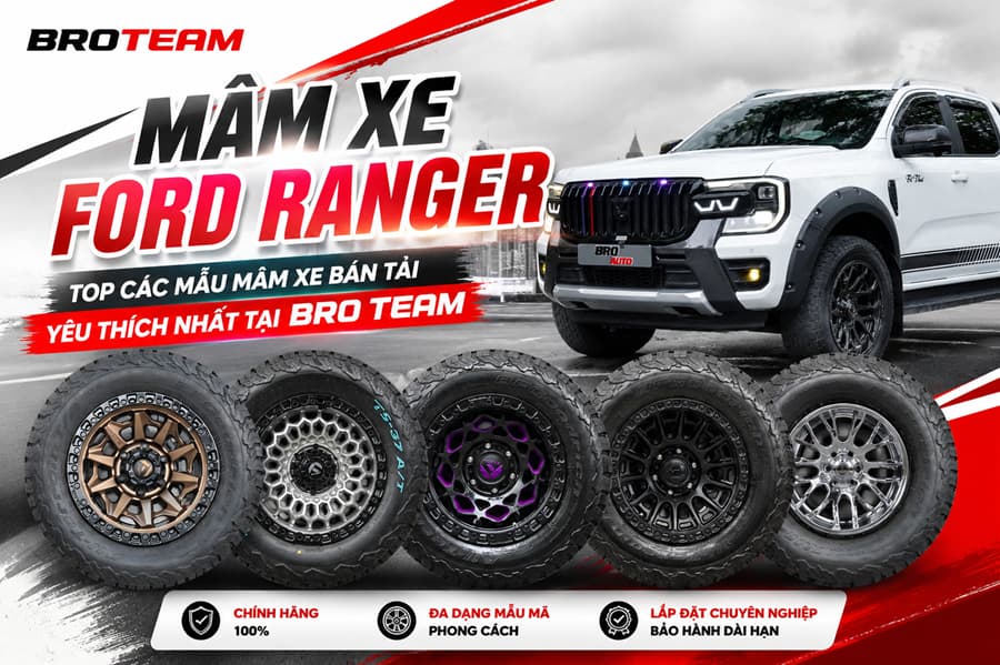 Mâm Ford Ranger chính hãng