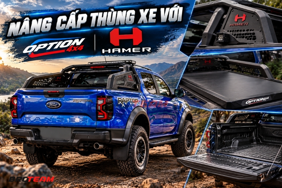 Nâng Cấp Thùng Xe Với Option4x4 Và Hamer