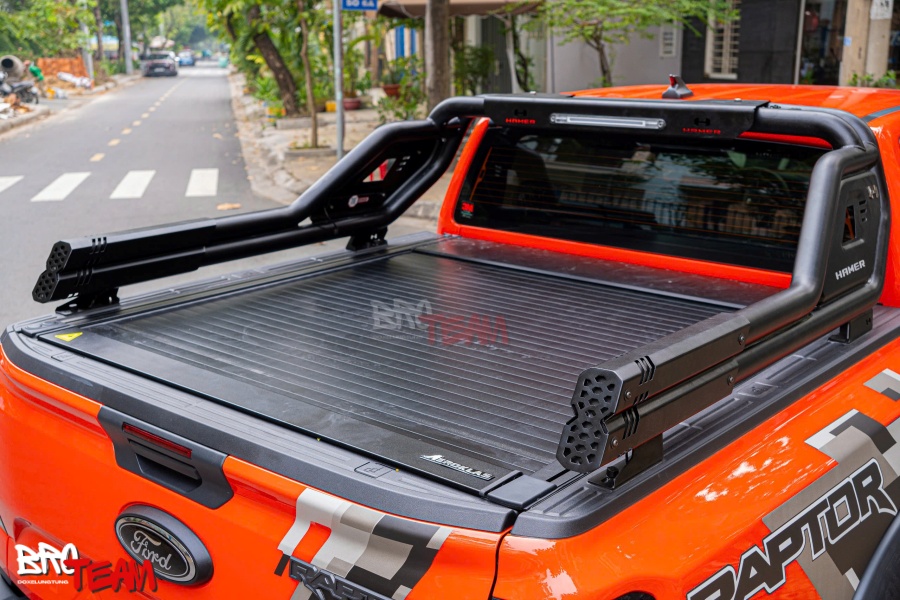 Nắp thùng cuộn điện Ford Ranger