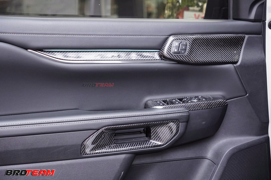 Ốp nội thất Carbon Fiber Ford Everest cao cấp