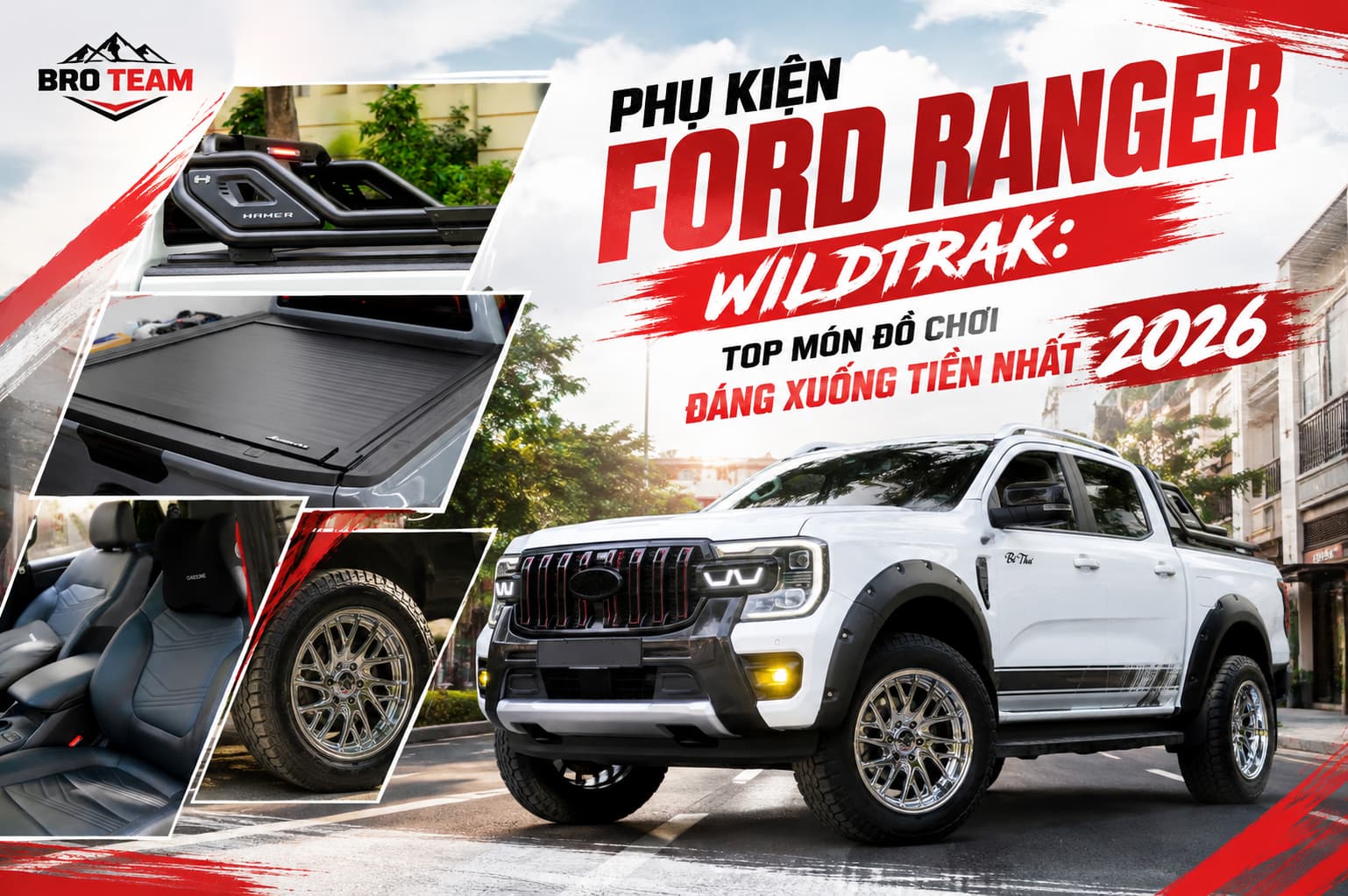 phụ kiện Ford Ranger Wildtrak