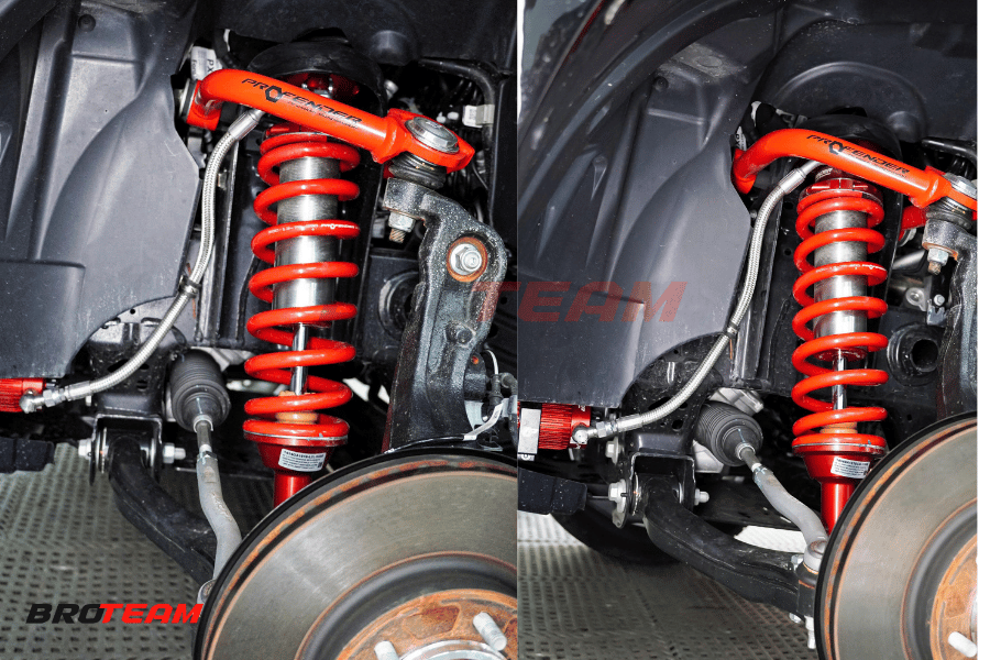 Phuộc Profender Ford Everest – Nâng cấp hệ thống treo
