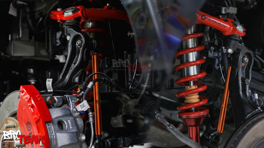 Độ Bộ Phuộc Profender 3Way Everest hạ gầm giảm xóc 