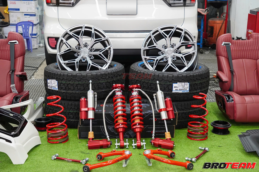 Phuộc Profender 3-Way Thái Lan Ford Everest hạ lùn