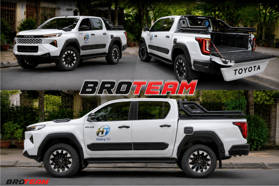 Toyota Hilux độ tổng thể option 