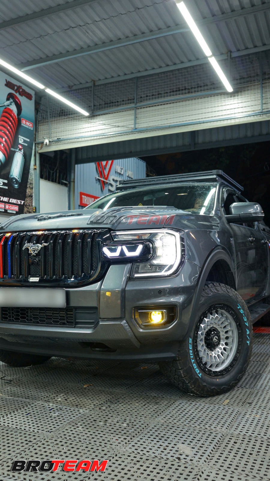 Vỏ lốp TBB TS-37 AT Thái Lan cho Ford Ranger XLS