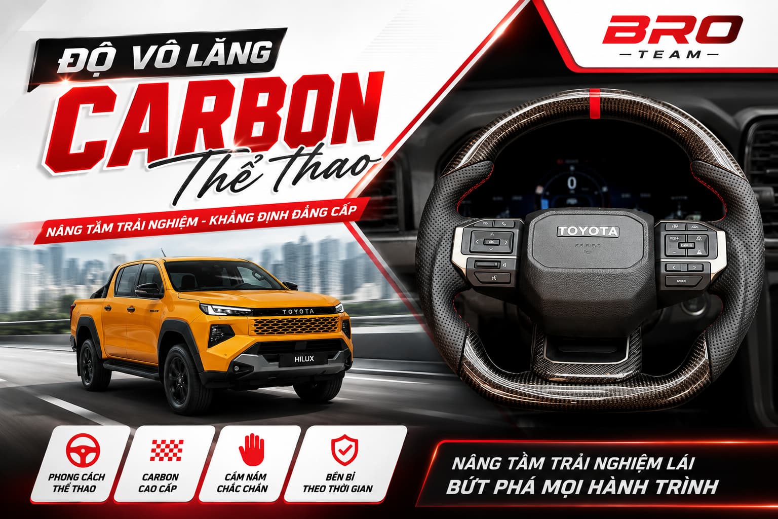 Vô Lăng Carbon