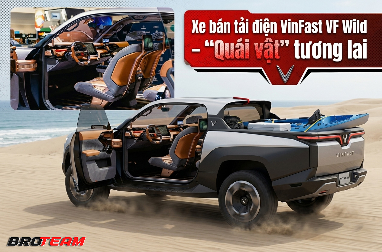Xe bán tải điện VinFast VF Wild