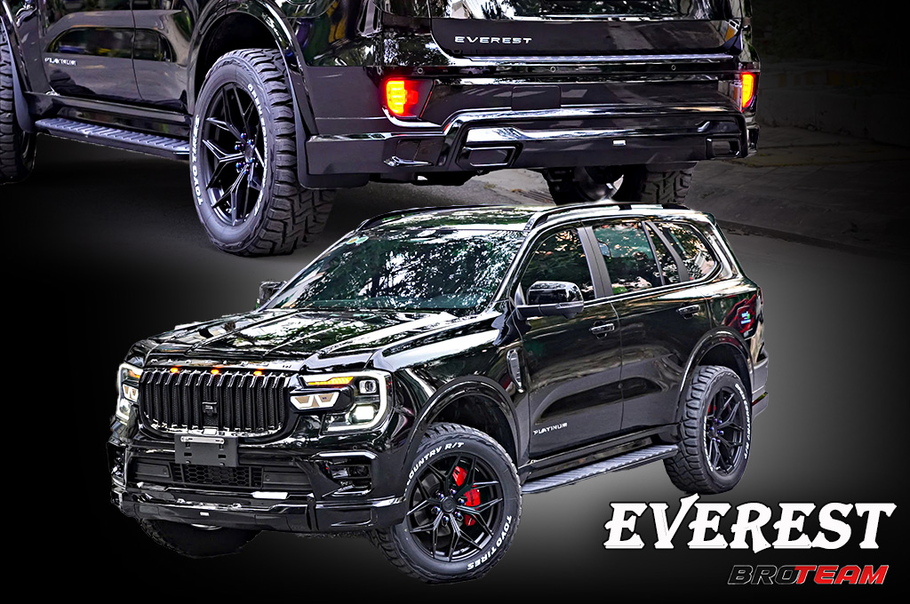Gói độ Full Option ngoại thất cho Ford Everest