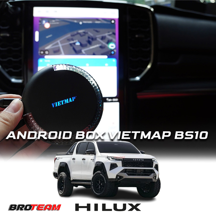 Android Box cho xe Toyota Hilux