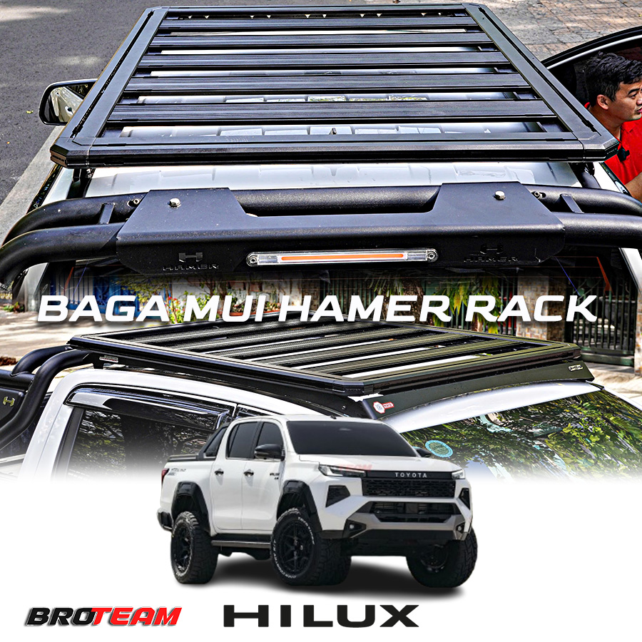 Baga mui Hamer Rack cho xe Toyota Hilux