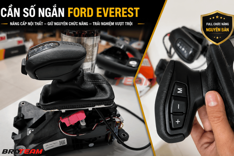 Độ Cần Số Ngắn Ford Everest Full Chức Năng