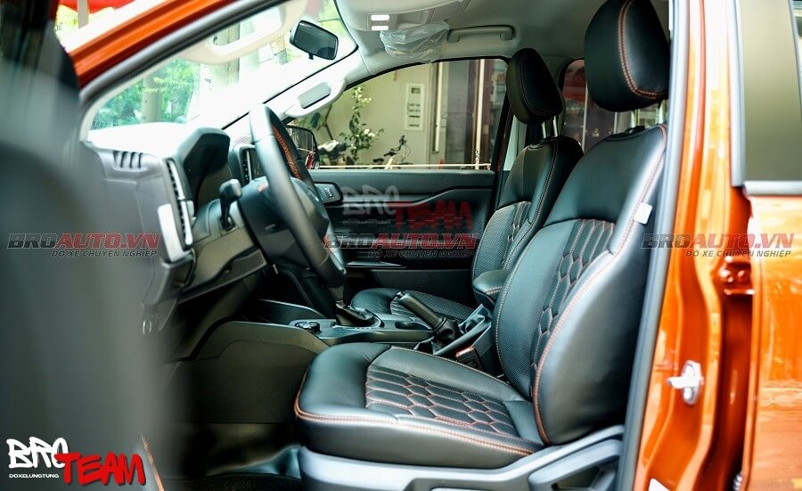 Bọc ghế da cho xe Ford Ranger