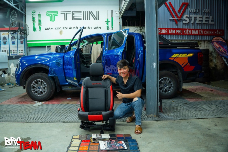 Bọc Ghế Da Xe Bán Tải Ford Ranger Raptor