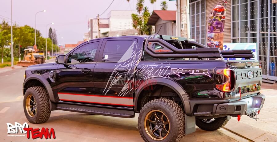 Ford Ranger Raptor Service Body Body Kit Raptor Cho Ford Ranger: Lột Xác Diện Mạo, Bứt Phá Phong Cách