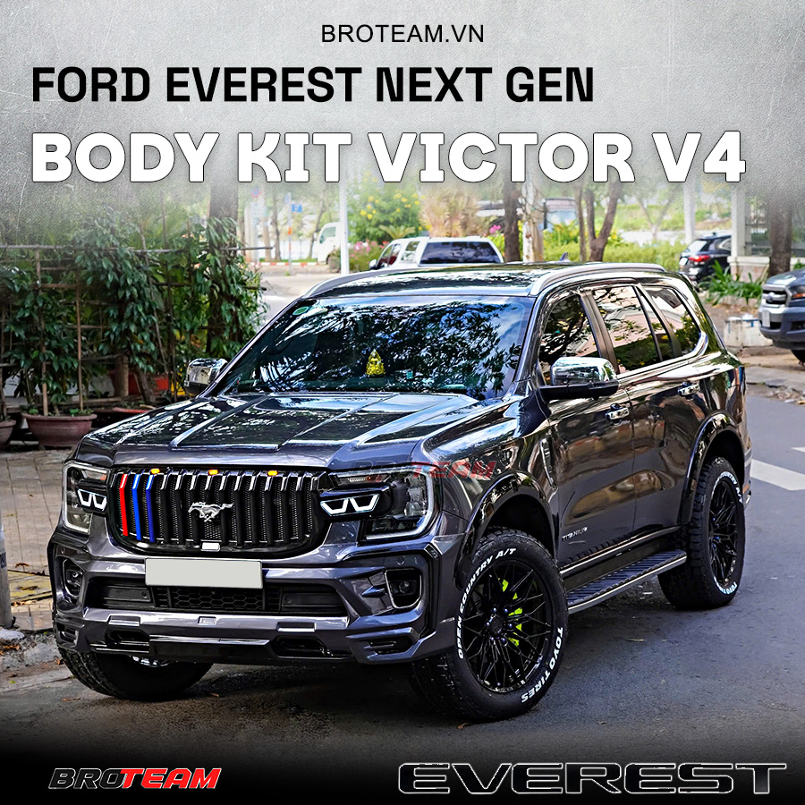 Body Kit Victor V4 cho Ford Everest Next Gen