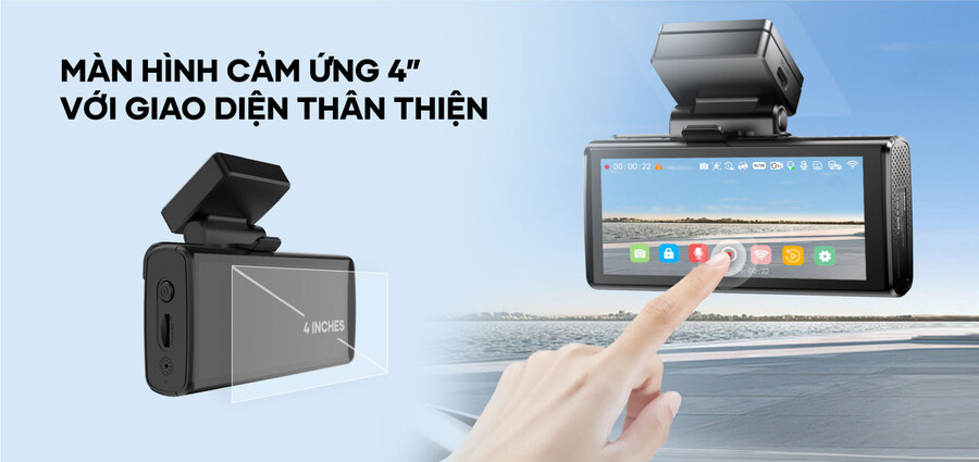 Camera Hành Trình Ô Tô Vietmap Speedmap M2