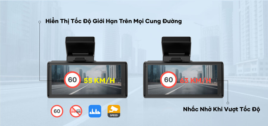 Camera Hành Trình Ô Tô Vietmap Speedmap M2