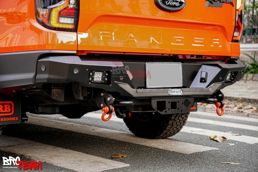 Cản sau Hamer Nova Series MX204 cho bán tải Ford Ranger & Mazda BT50 (2012+)