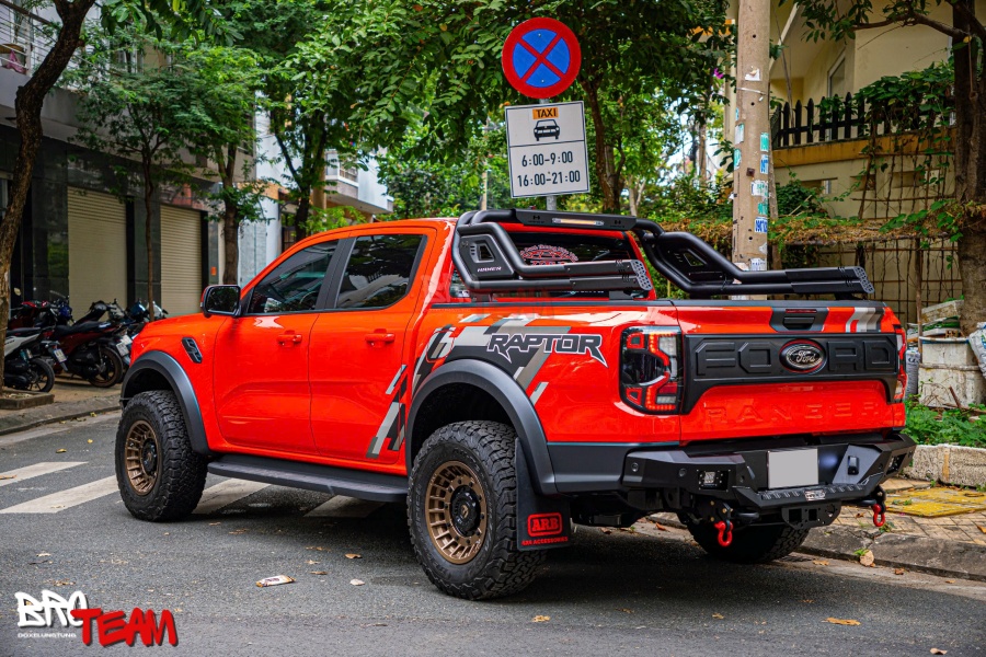 Cản sau Hamer Nova Series MX204 cho bán tải Ford Ranger & Mazda BT50 (2012+)