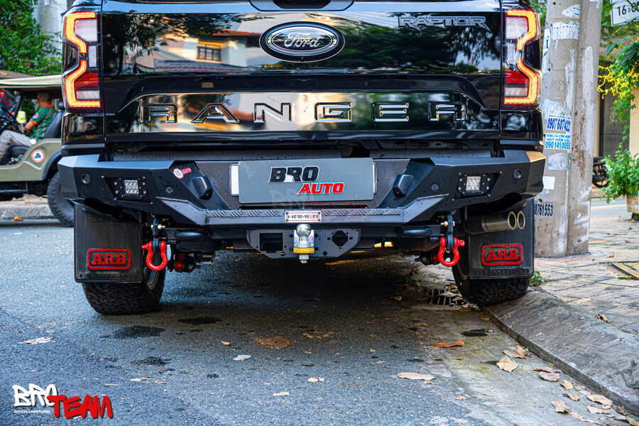 Cản sau Hamer Nova Series MX204 cho bán tải Ford Ranger & Mazda BT50 (2012+)