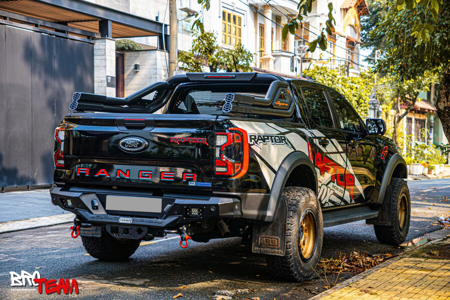 Cản sau Hamer Nova Series MX204 cho bán tải Ford Ranger & Mazda BT50 (2012+)