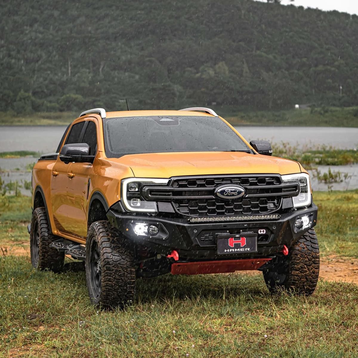 Cản trước Hamer King Series AM106 cho Ford Ranger và Everest Next Gen (2022+)