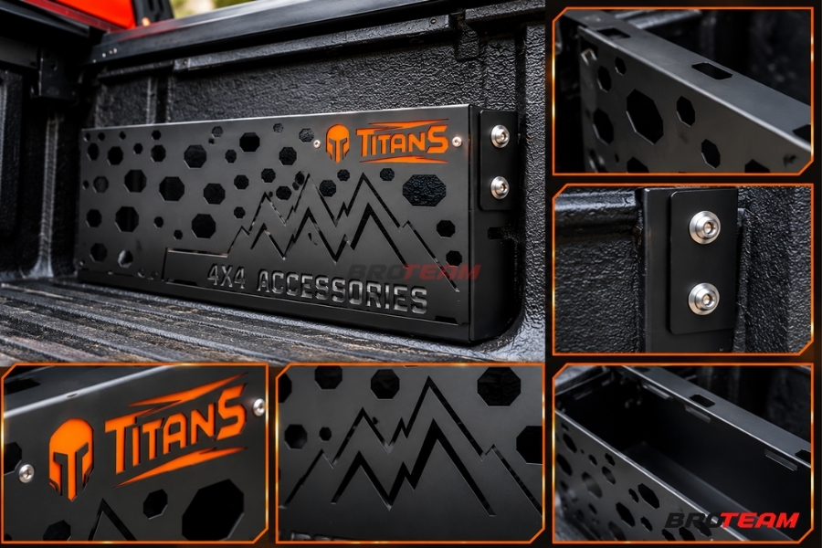 Hộp Đựng Đồ TITANS Gắn Thành Thùng Bán Tải
