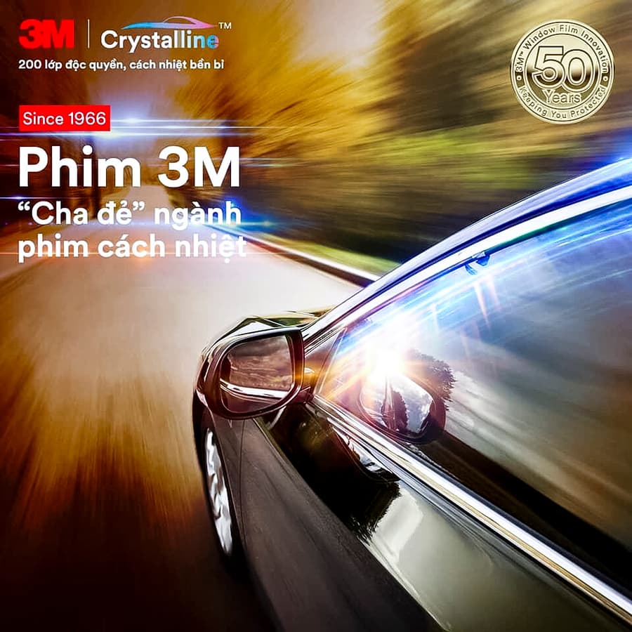 Dán phim cách nhiệt ô tô 3M Crystalline cho Ford Mustang Mach-E