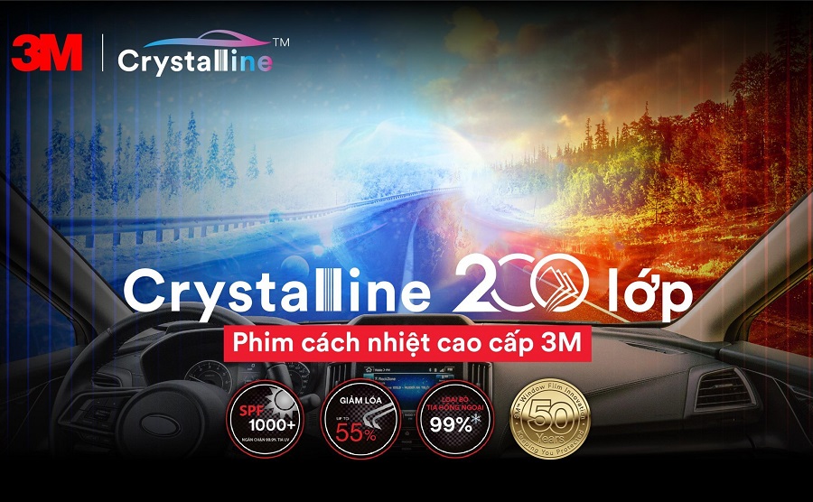Dán phim cách nhiệt ô tô 3M Crystalline cho Ford Mustang Mach-E