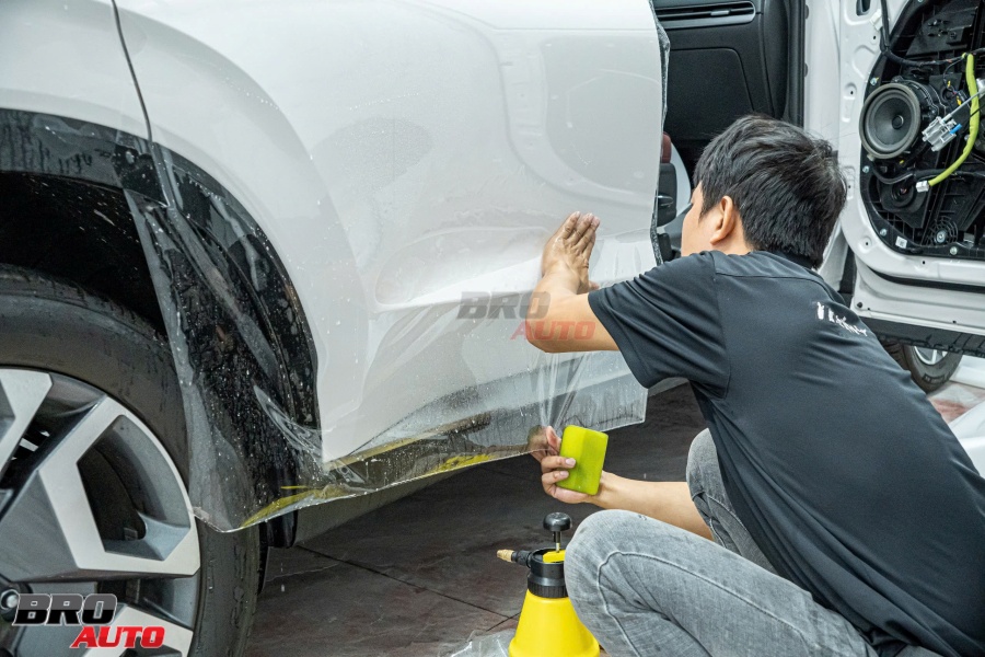 Dán PPF ô tô Toyota Hilux