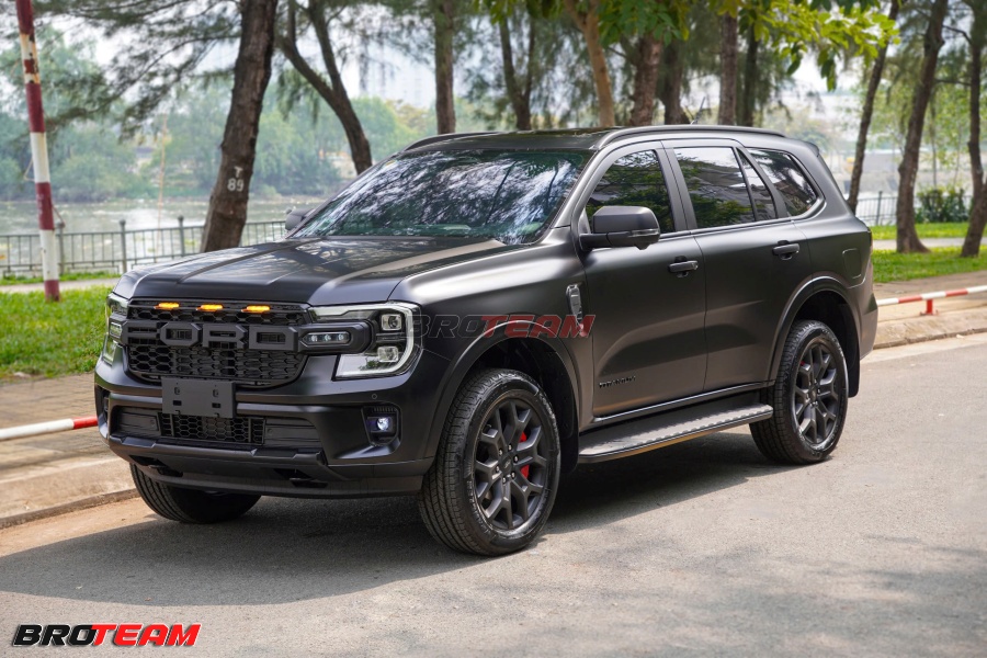 Dán PPF TeckWrap M75 Mờ Cho Ford Everest
