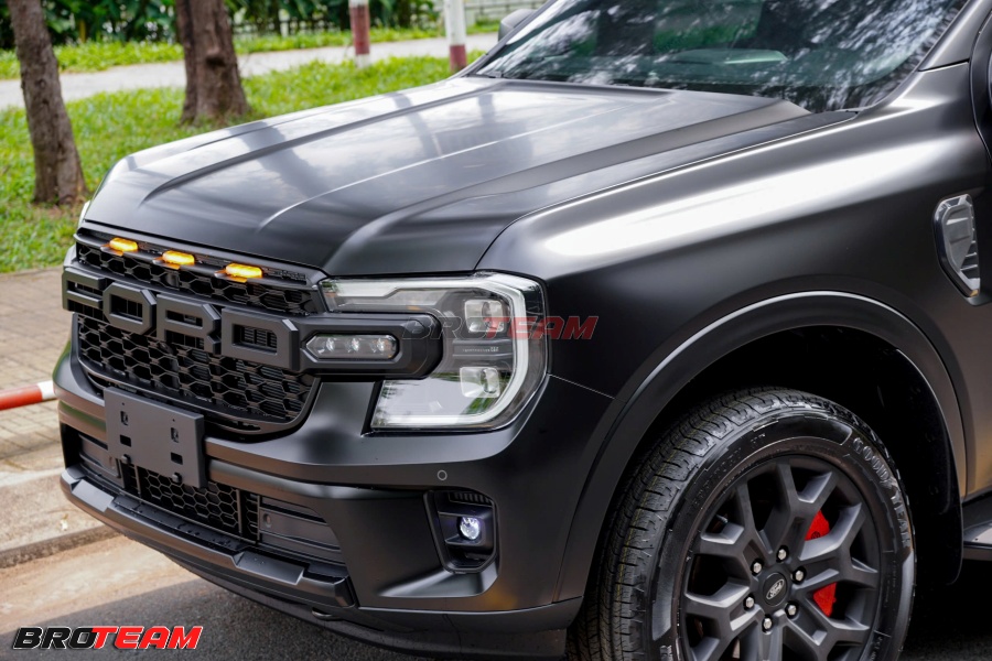 Dán PPF TeckWrap M75 Mờ Cho Ford Everest