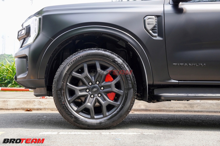 Dán PPF TeckWrap M75 Mờ Cho Ford Everest
