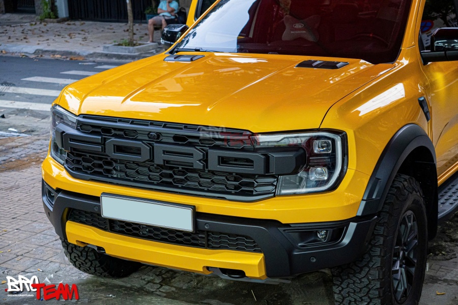 Dán Wrap Đổi Màu Xe Ford Ranger