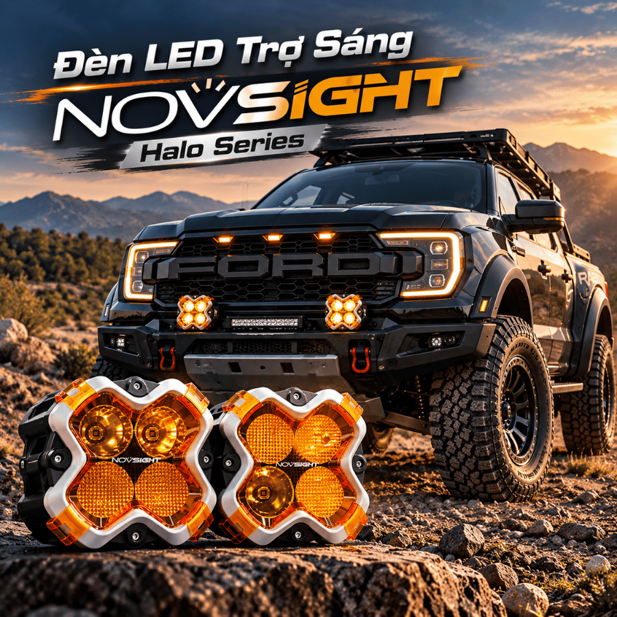 Đèn LED Trợ Sáng Novsight Halo Series