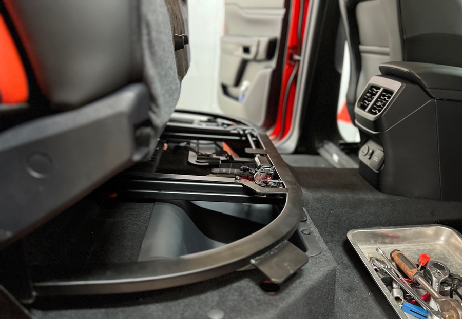 Độ ghế chỉnh điện ô tô Toyota Hilux